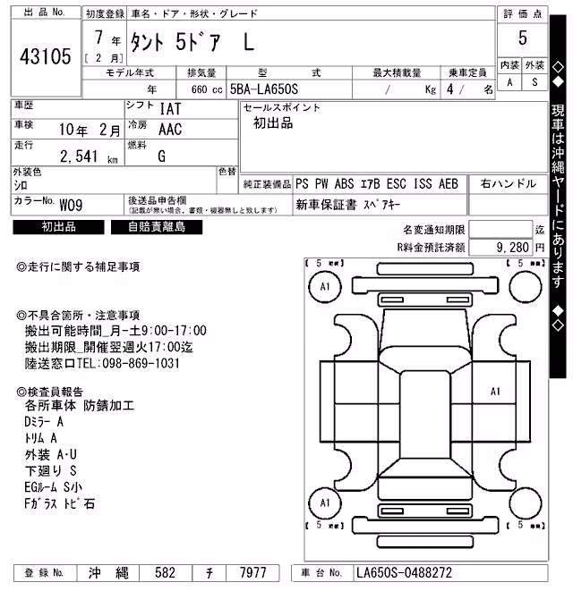 DAIHATSU TANTO