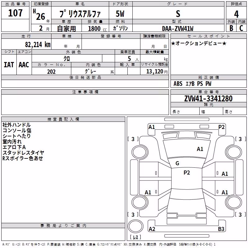 TOYOTA PRIUS ALPHA