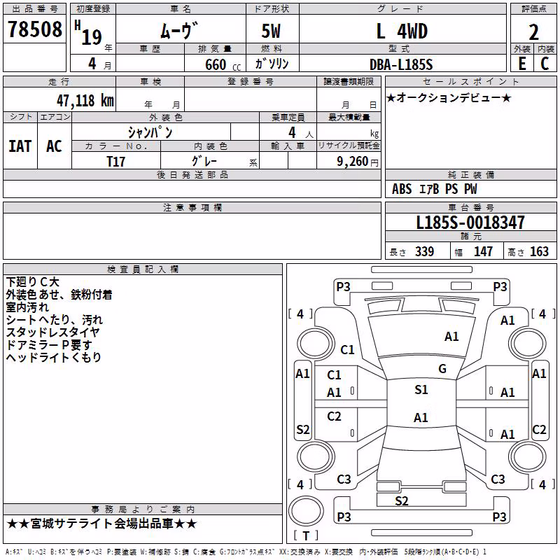 DAIHATSU MOVE