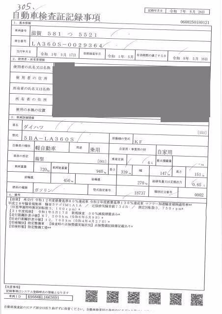 DAIHATSU MIRA E:S