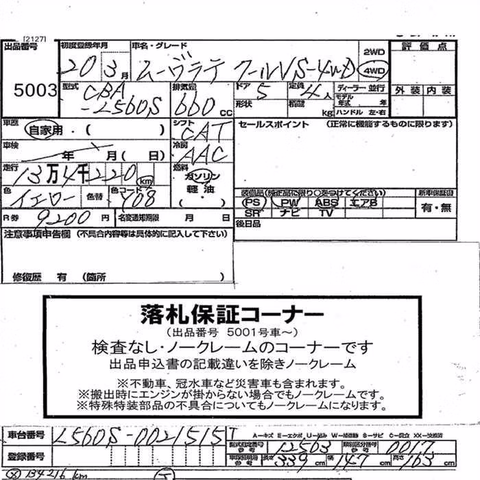 DAIHATSU MOVE LATTE