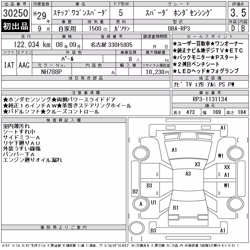 HONDA STEPWGN