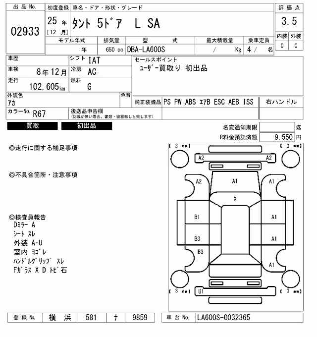 DAIHATSU TANTO