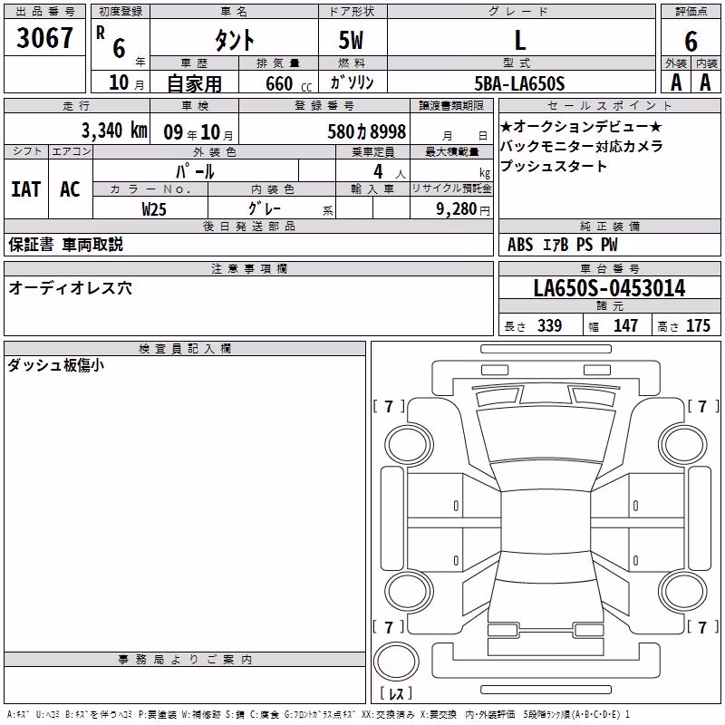 DAIHATSU TANTO