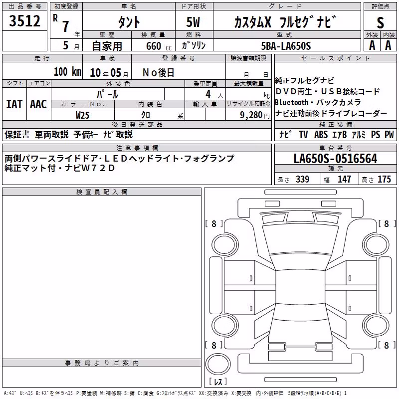 DAIHATSU TANTO