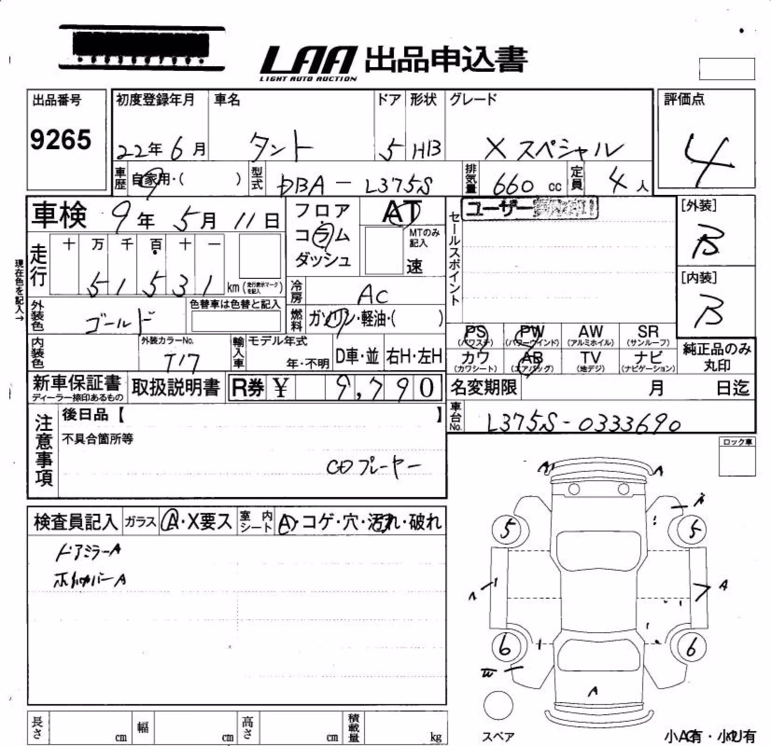 DAIHATSU TANTO