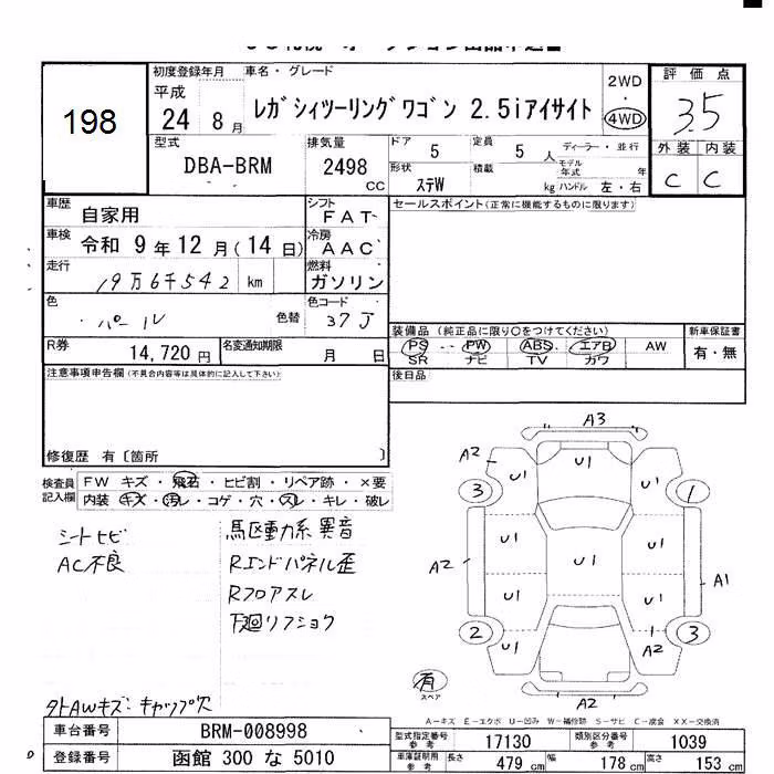 SUBARU LEGACY
