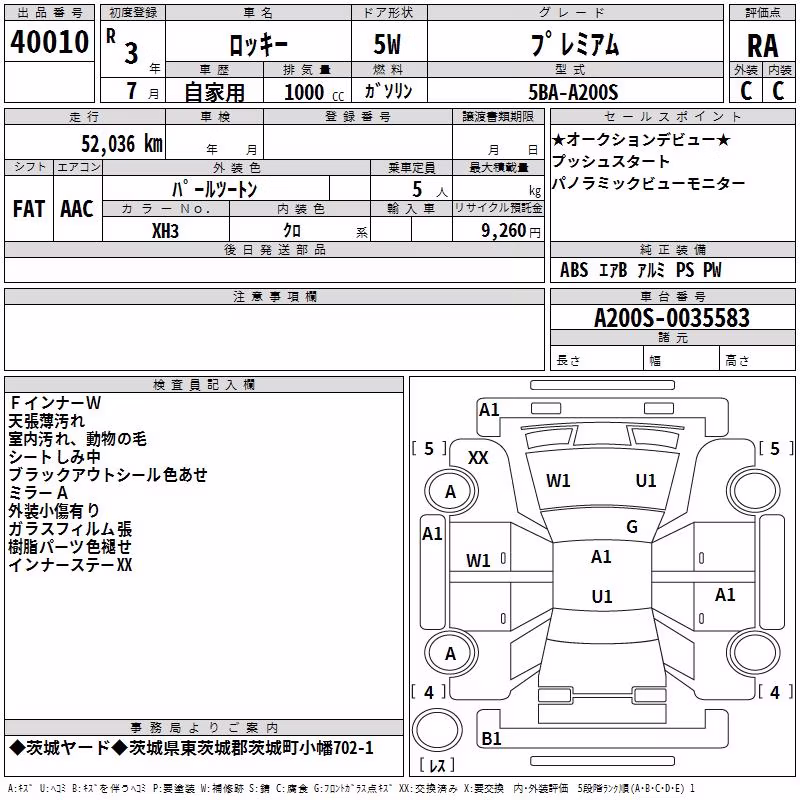 DAIHATSU ROCKY