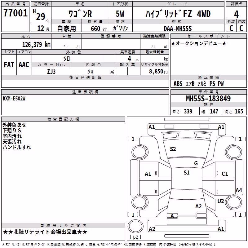 SUZUKI WAGON R