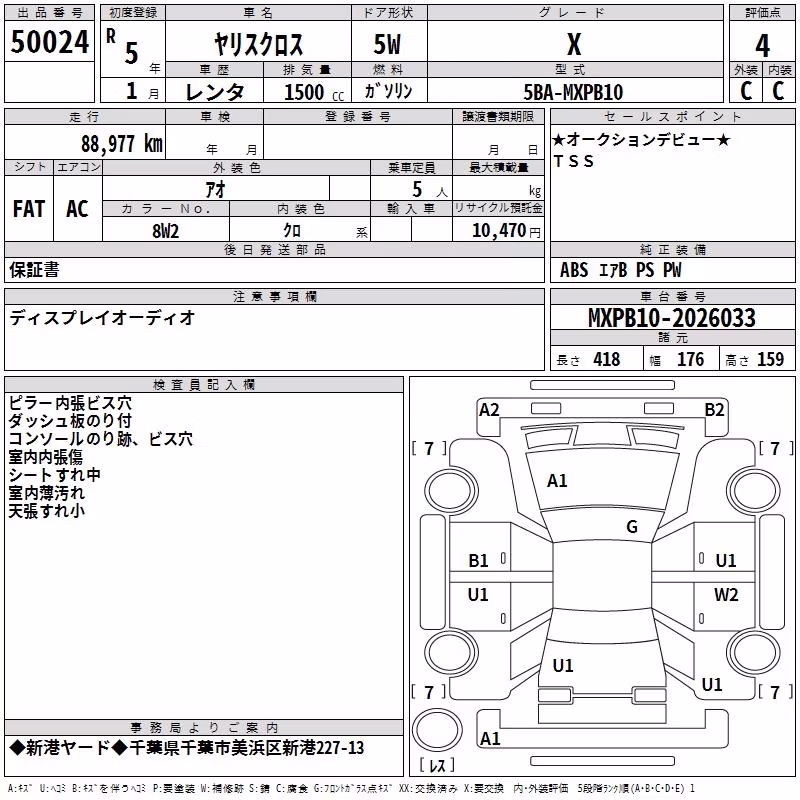 TOYOTA YARIS CROSS