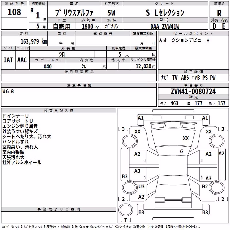 TOYOTA PRIUS ALPHA