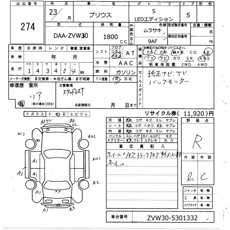 TOYOTA PRIUS