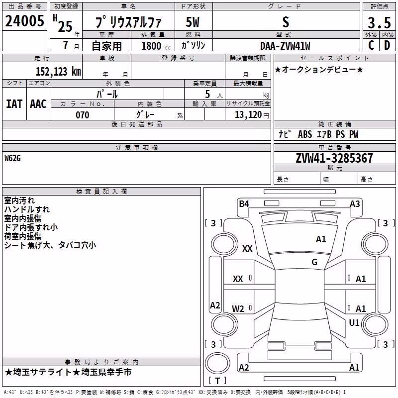 TOYOTA PRIUS ALPHA