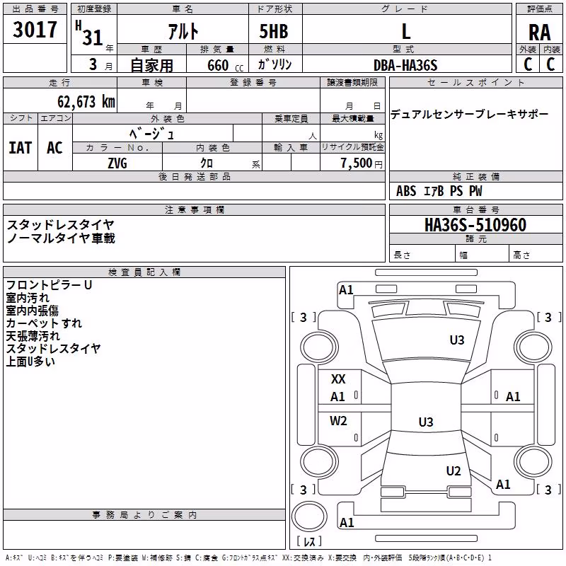 SUZUKI ALTO