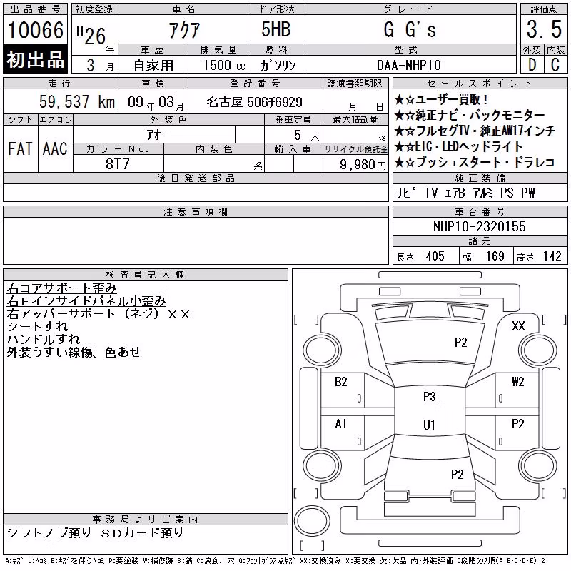 TOYOTA AQUA