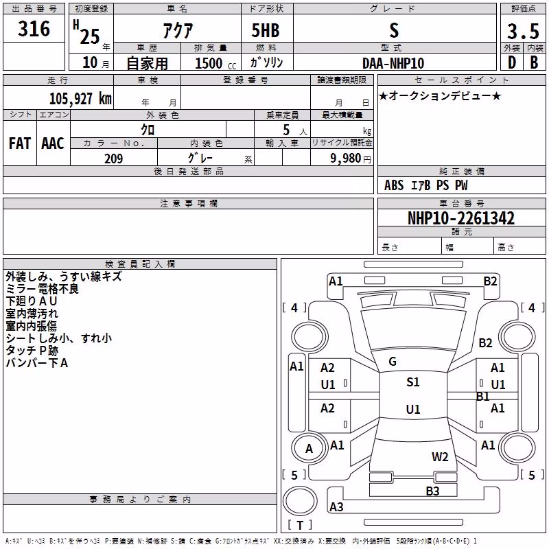 TOYOTA AQUA