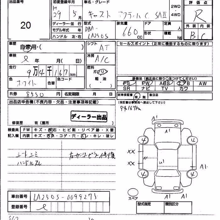 DAIHATSU CAST