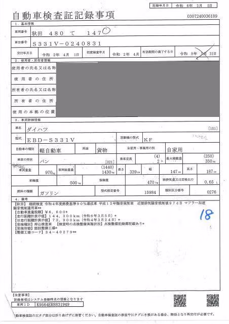 DAIHATSU HIJET