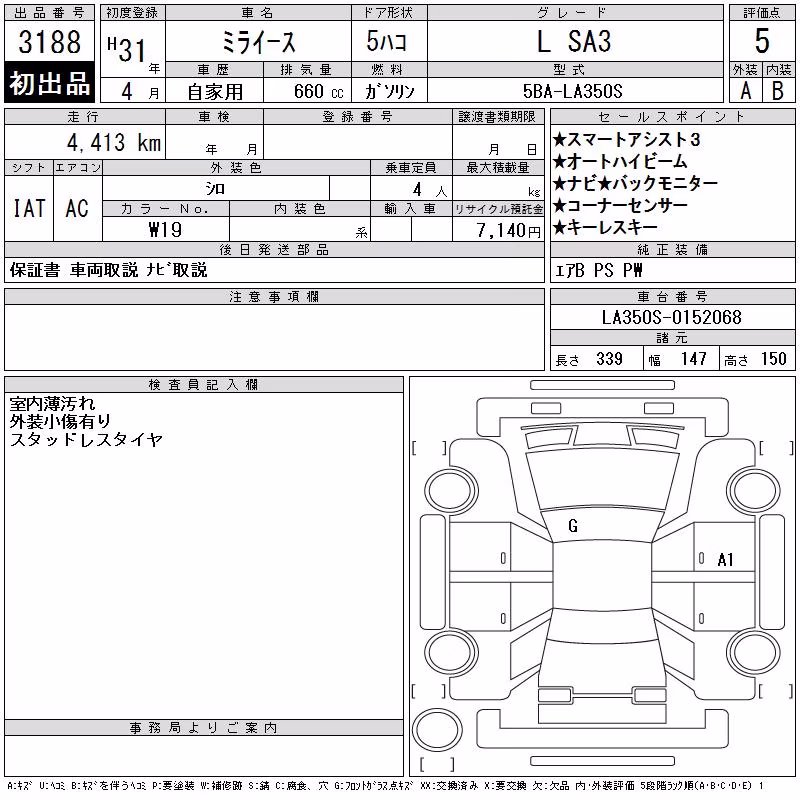 DAIHATSU MIRA E:S
