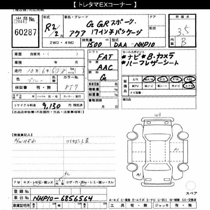 TOYOTA AQUA