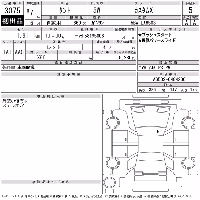 DAIHATSU TANTO