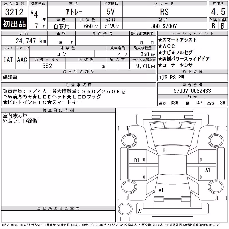 DAIHATSU ATRAI