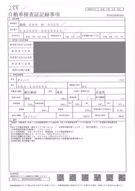 DAIHATSU MIRA E:S