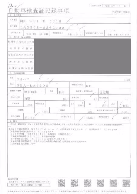 DAIHATSU MIRA E:S