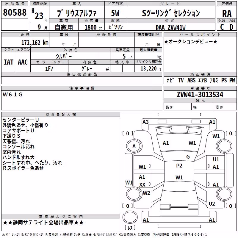TOYOTA PRIUS ALPHA