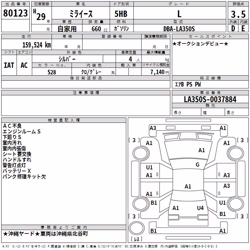 DAIHATSU MIRA E:S