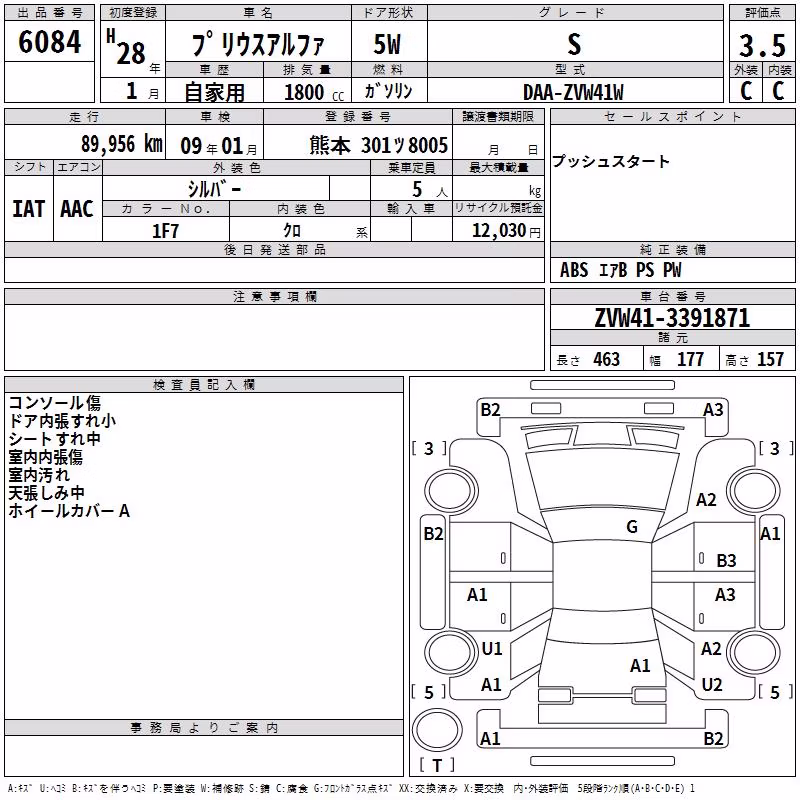 TOYOTA PRIUS ALPHA