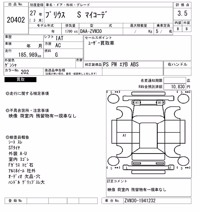 TOYOTA PRIUS