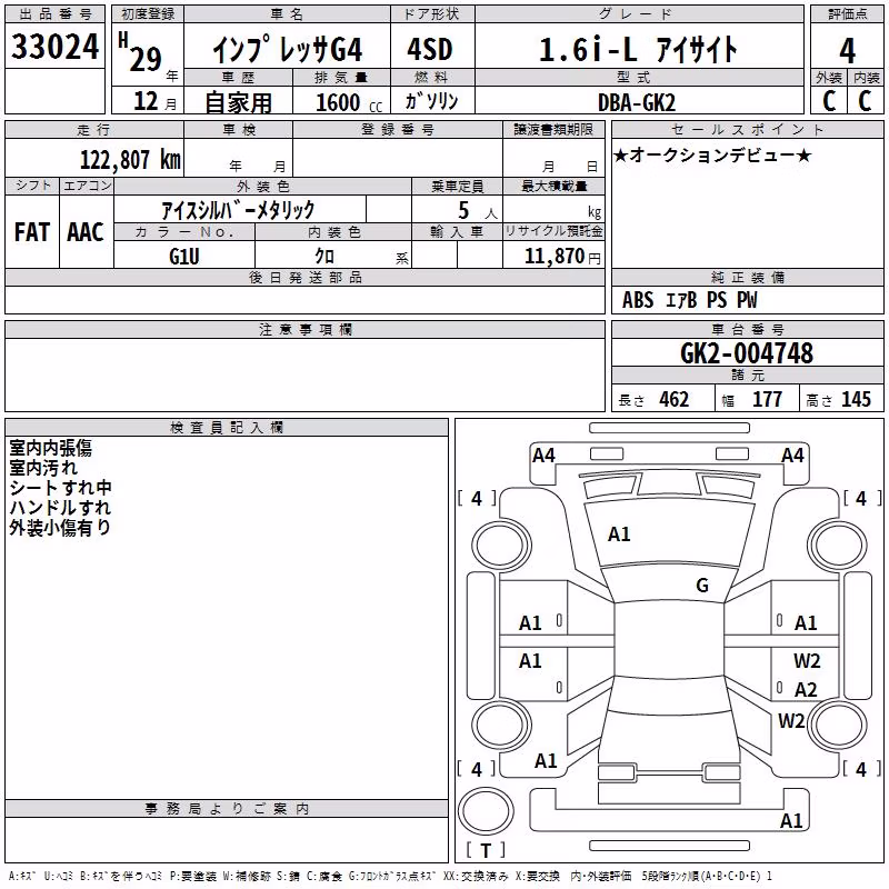 SUBARU IMPREZA