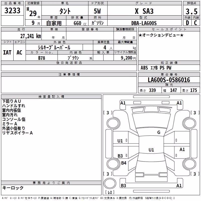 DAIHATSU TANTO
