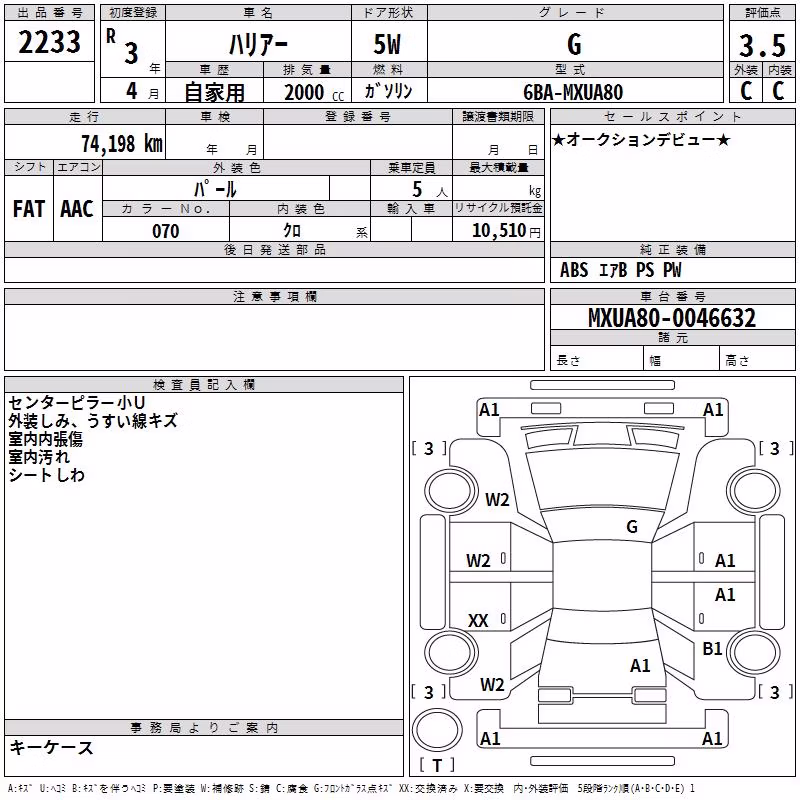 TOYOTA HARRIER