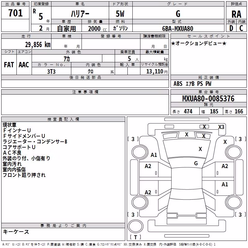 TOYOTA HARRIER