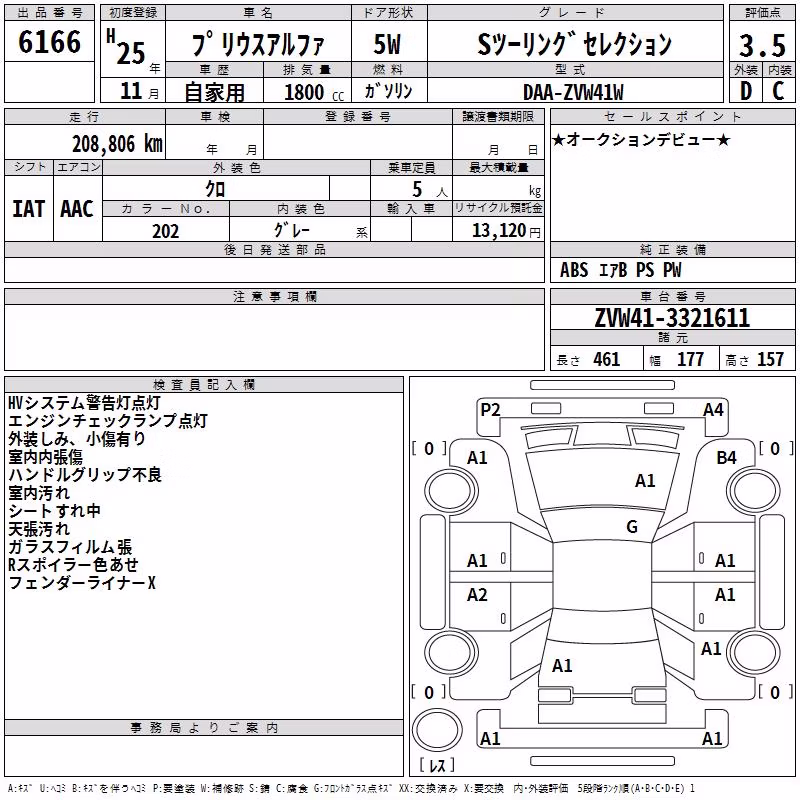 TOYOTA PRIUS ALPHA