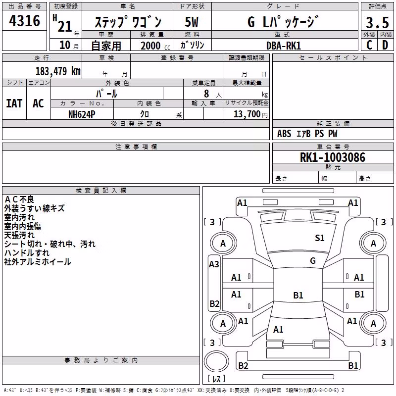 HONDA STEPWGN