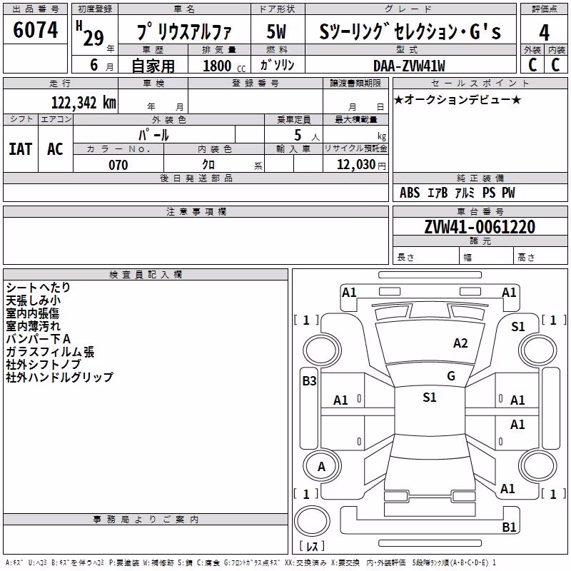 TOYOTA PRIUS ALPHA