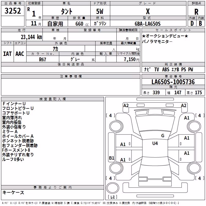 DAIHATSU TANTO