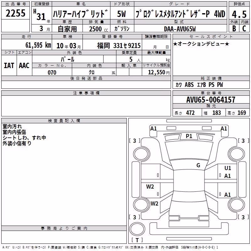 TOYOTA HARRIER