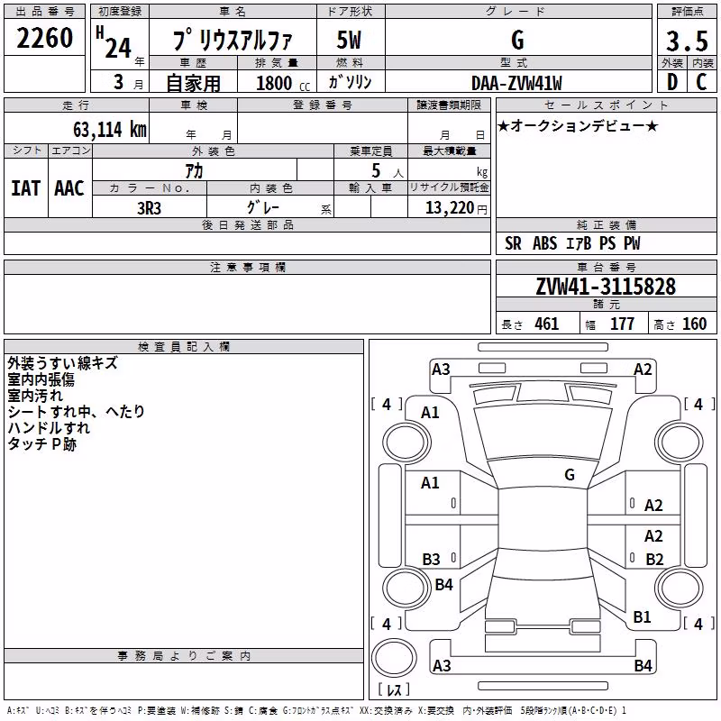 TOYOTA PRIUS ALPHA