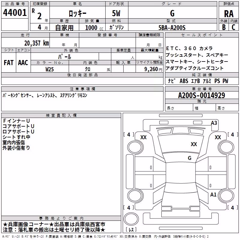 DAIHATSU ROCKY