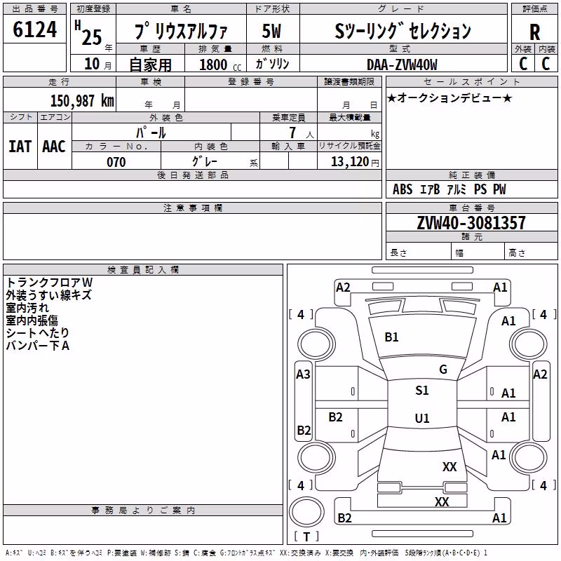 TOYOTA PRIUS ALPHA