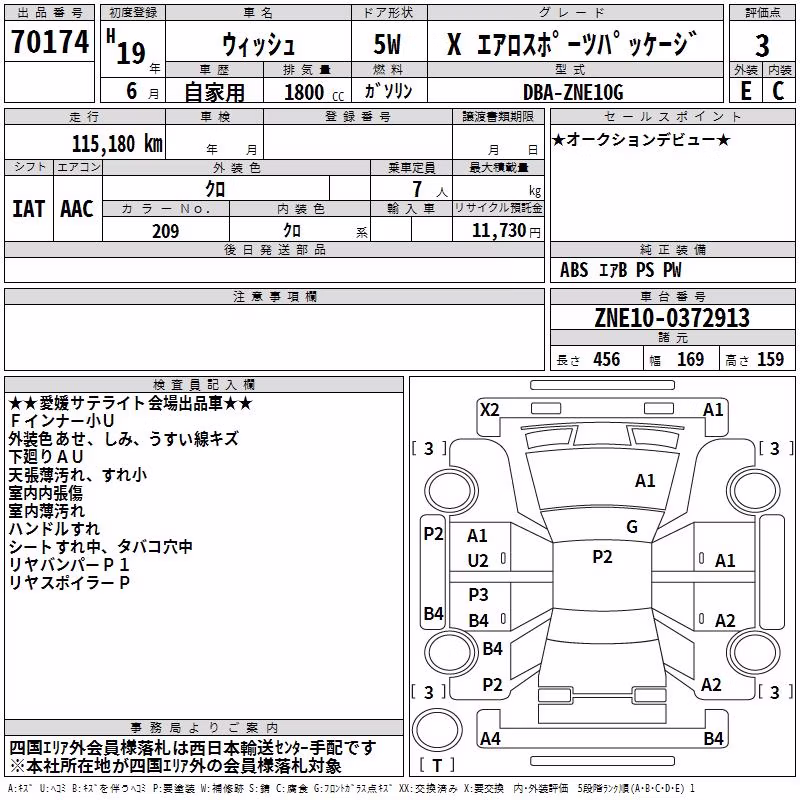 TOYOTA WISH