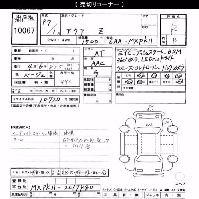 TOYOTA AQUA