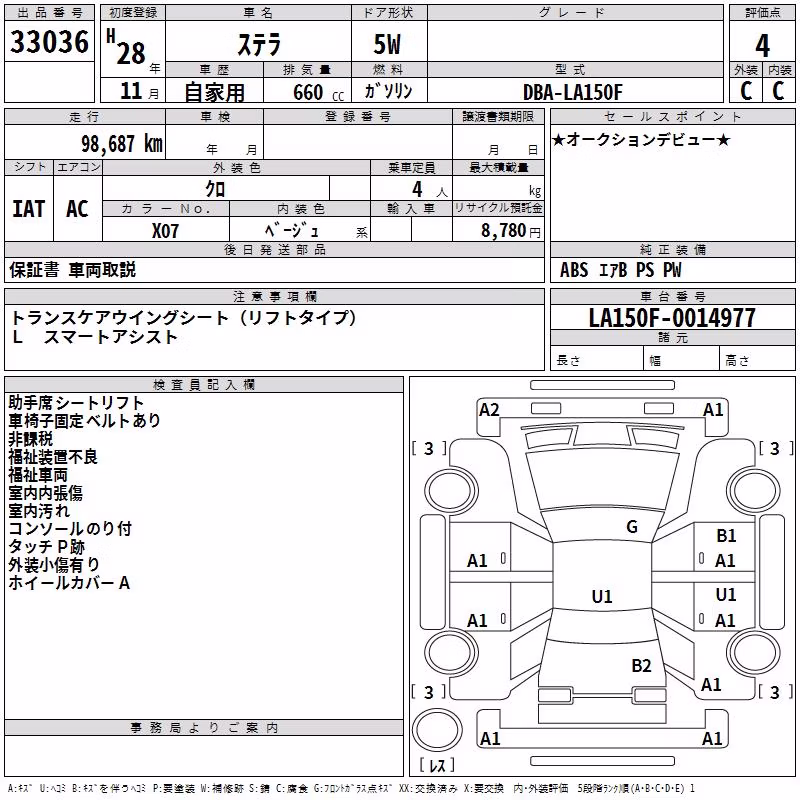 SUBARU STELLA