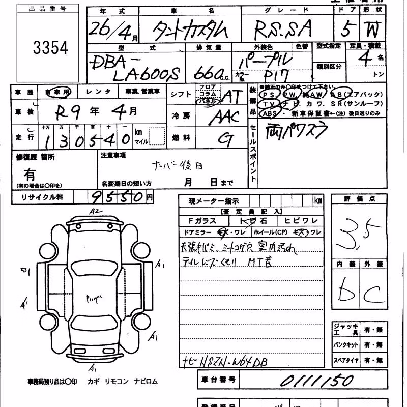 DAIHATSU TANTO