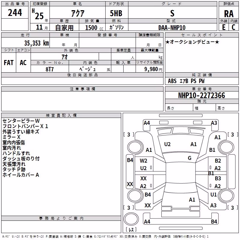 TOYOTA AQUA