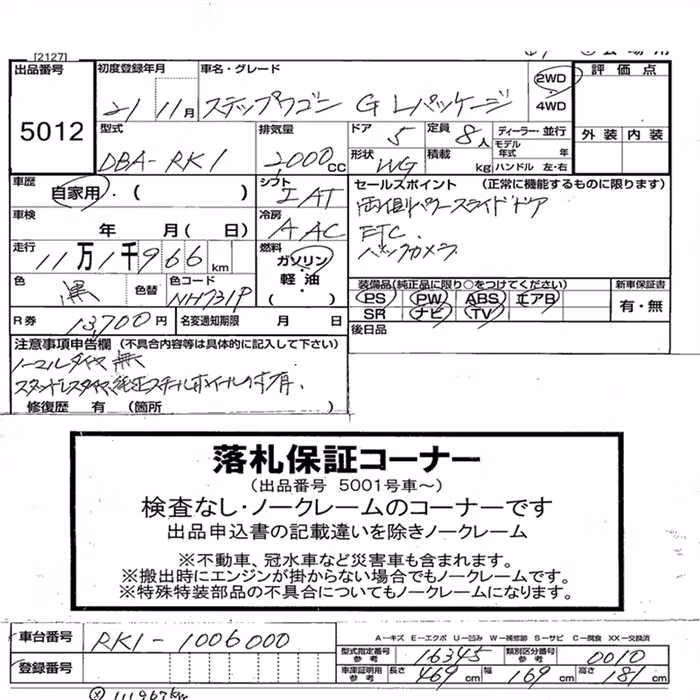 HONDA STEPWGN